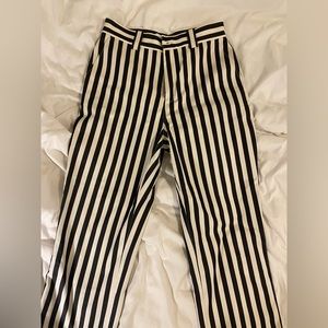 BLDWN Striped Cotton Pants